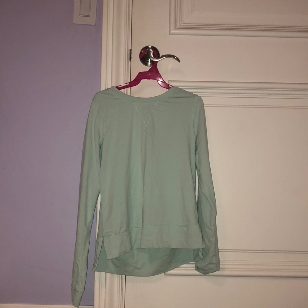 Mint Green Lululemon Longsleeve Shirt